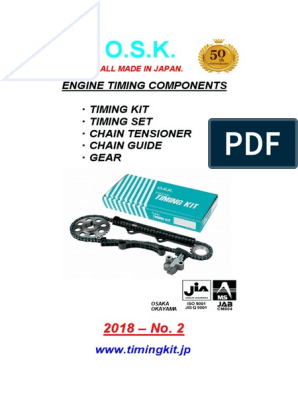 Engine Timing Components Timing Kit Timing Set Chain Tensioner 