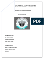 Satyam Cnlu Torts Roughdraft