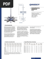 Ingesco Ficha Técnica Pararrayos | PDF | Bienes manufacturados ...