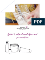 Guide To Natural Emulsifiers and Preservatives