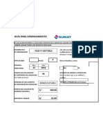 Plantilla Excel Guía Arrendamiento