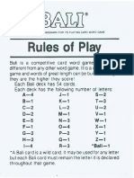 Bali Rules PDF