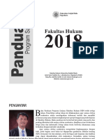 Buku Panduan Akademik Program Sarjana Fakultas Hukum Tahun 2018 PDF