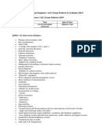 JKPSC Assistant Engineer (AE) Exam Pattern & Syllabus 2019 JKPSC Assistant Engineer (AE) Exam Pattern 2019