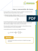 Equivalencias Conversion Tasas