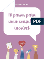 10 passos para uma consulta incrível