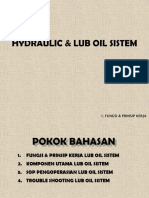 6. Lub Oil & Hydroulic Oil System