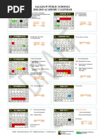 Augusta County Virginia Public School 19-20 Calendar | PDF | Observances |  Schools