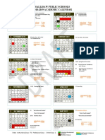 18-19 Academic Calendar Final Copy As of Dec. 19 2017 PDF