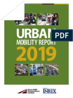 2019 Urban Mobility Report from Texas A&M Transportation Institute