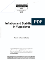 Inflación en Yugoslavia