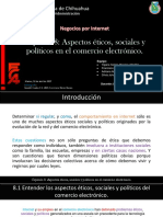 Capitulo 8 Aspectos Éticos, Sociales y Políticos en El Comercio Electrónico.