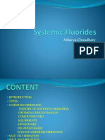 Systemic Fluorides Fluorides