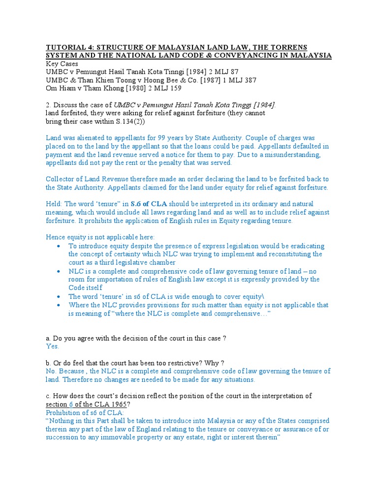 NATIONAL LAND CODE IN MALAY visual data 8