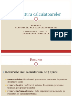 C2 - Arhitectura Calculatoarelor