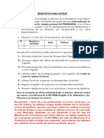 REQUISITOS PARA AYUDAS TÉCNICAS (1)