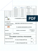 PTJEL CJP QAQC WPP 002 Rev 5 - Document Control Procedure