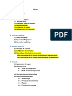 Estructura Del Plan de Negocio