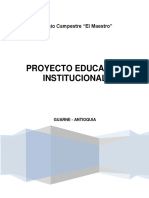 Proyecto Educativo Institucional PEI