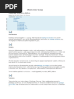 Datastage Enterprise Edition: Different Version of Datastage