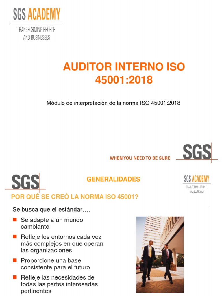 Guía del Auditor ISO 45001:2018 | PDF | Planificación | Liderazgo
