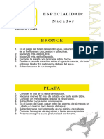 Especialidades - Cultura Fisica - Nadador PDF