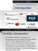 NoSQL Introduction OpenWest