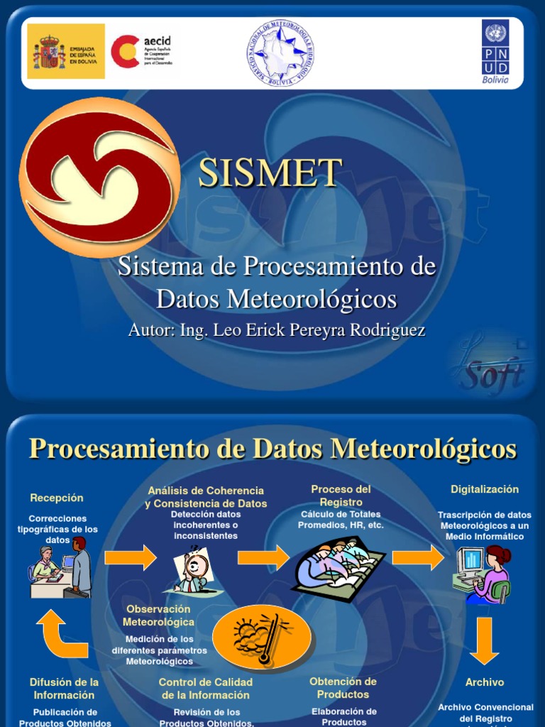 SISMET: Procesamiento de Datos Meteorológicos | PDF | Precipitación ...
