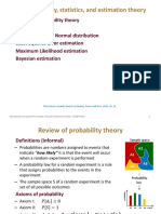 L10 - Probability, Statistics, And Estimation Theory