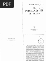 El Psicoanálisis de Freud - Rudolf Allers | PDF