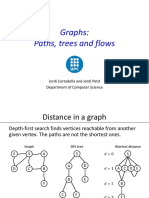 Graphs: Paths, Trees and Flows: Jordi Cortadella and Jordi Petit Department of Computer Science