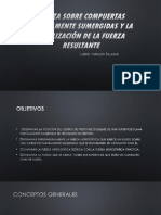 Fuerza Sobre Compuertas Parcialmente Sumergidas y La Localización