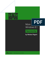 More Windows 8 1 Succinctly PDF