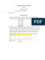 Comandos básicos de Excel para sumar y contar