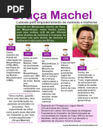 Graça Machel - Infográfico