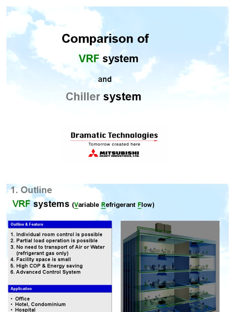 VRF vs Chiller System Comparison | PDF | Air Conditioning | Building