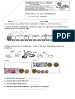 Examen de Matematica 2 Grado