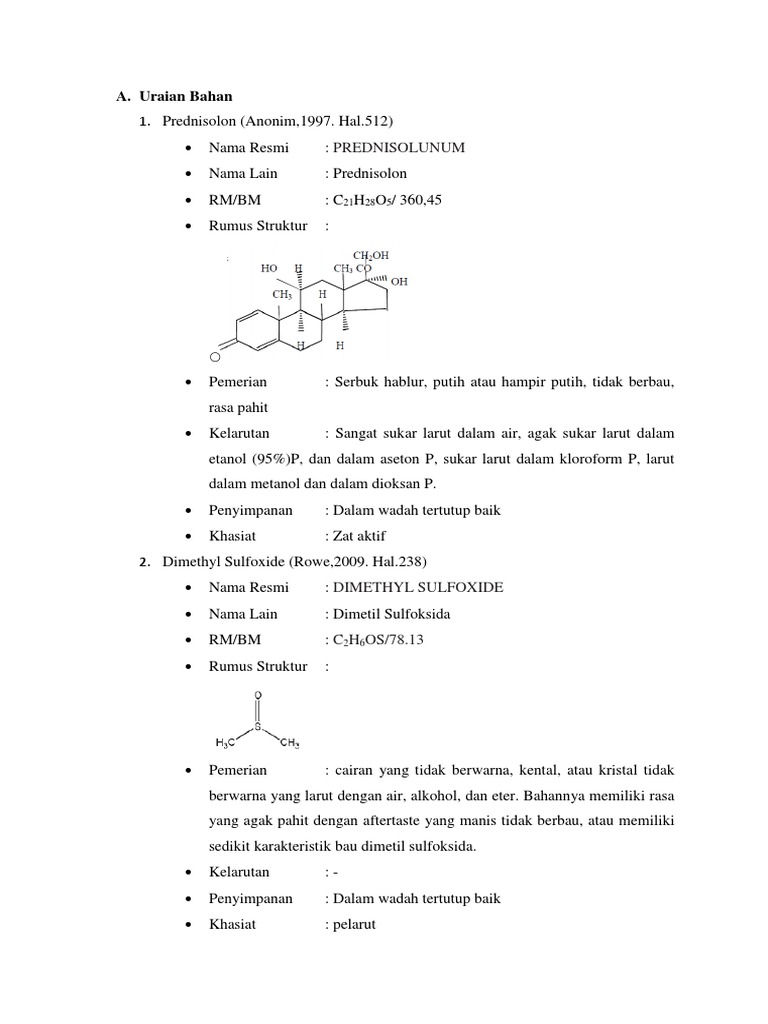 Uraian Bahan | PDF