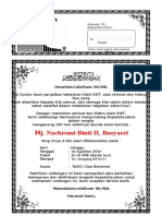 Contoh Surat Undangan Tahlil 40 100 1000