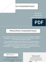 Principios fundamentales