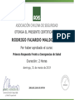Certificados ACHS PDF