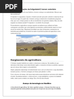 civilizações da antiguidade