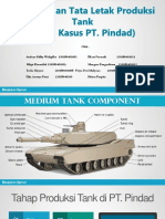 Perancangan Tata Letak Produksi Tank (Studi Kasus PT. Pindad)
