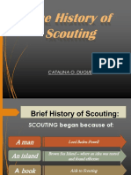 The History of Scouting: Catalina O. Duque