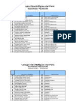 Registro de Especialistas