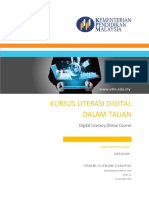 NEW Manual Pengguna Kursus Literasi Digital (User Manual For Digital Literacy Course) PDF