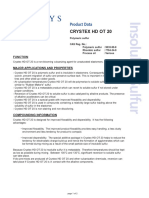 Crystex HD OT 20 PDF