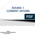 Round-1 Current Affairs