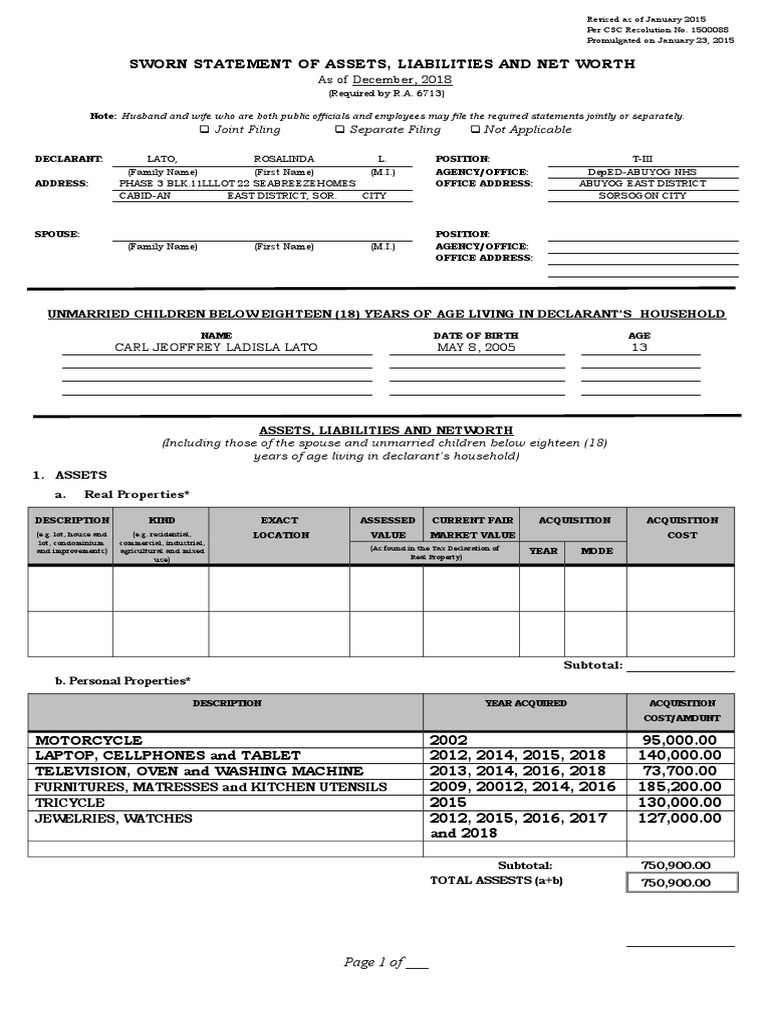 2015-saln-form-download-free-pdf-identity-document-government