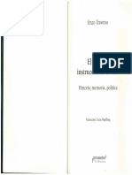 Traverso, Enzo (2011) El Pasado Instrucciones de Uso PDF